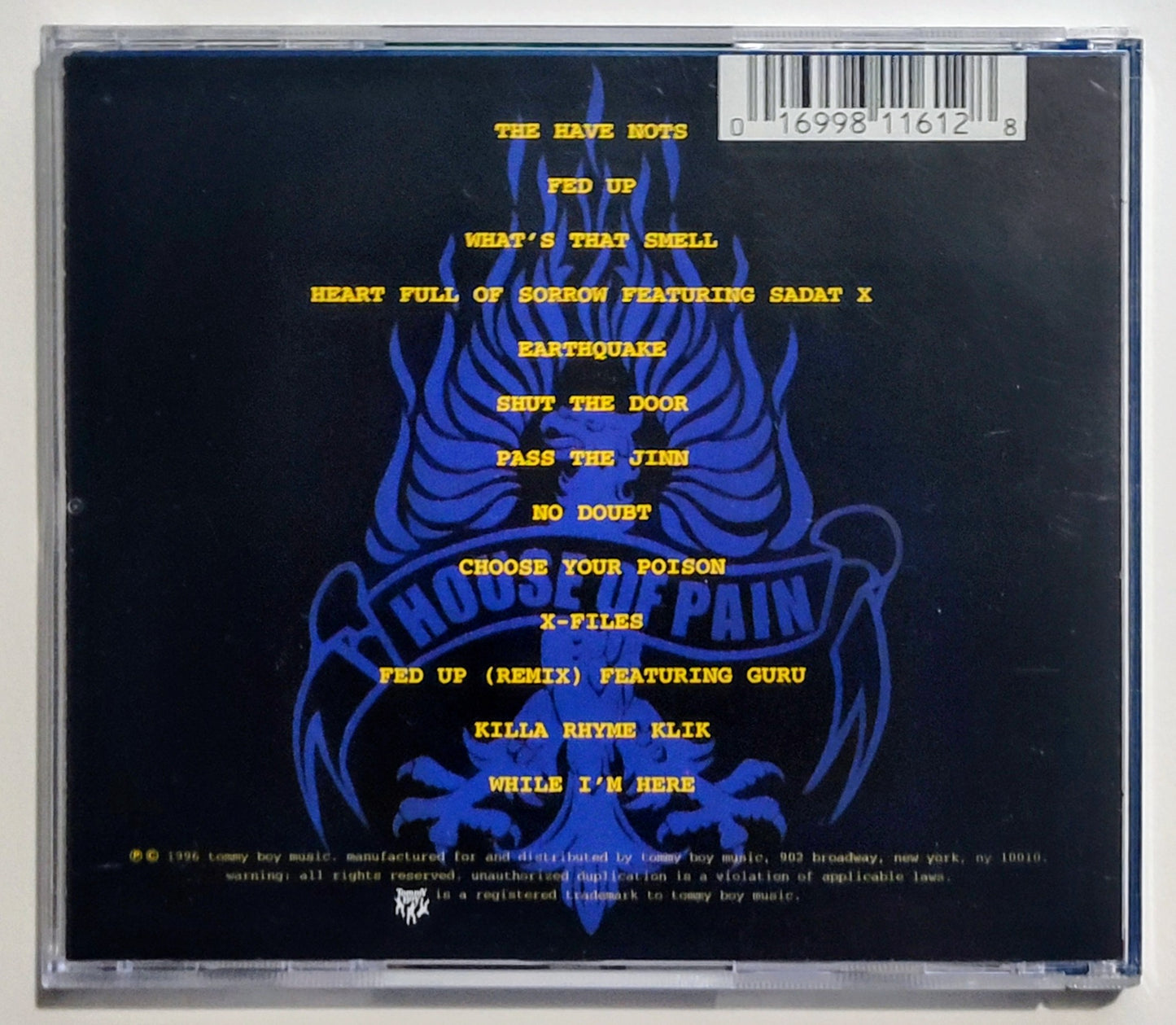 House Of Pain - "Rise Again" - COMPACT DISC VG+/VG+