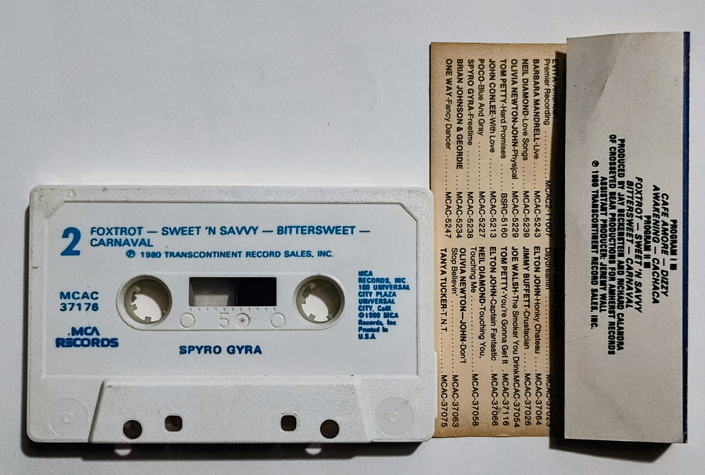 Spyro Gyra - "Carnaval" - CASSETTE TAPE VG/VG