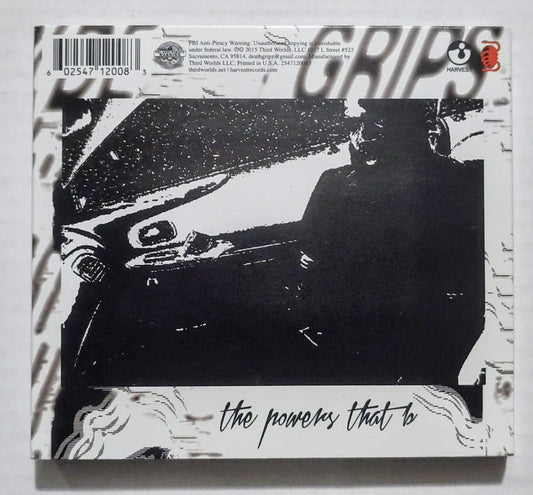 Death Grips - "The Powers That B" - COMPACT DISC (2x) NM/NM