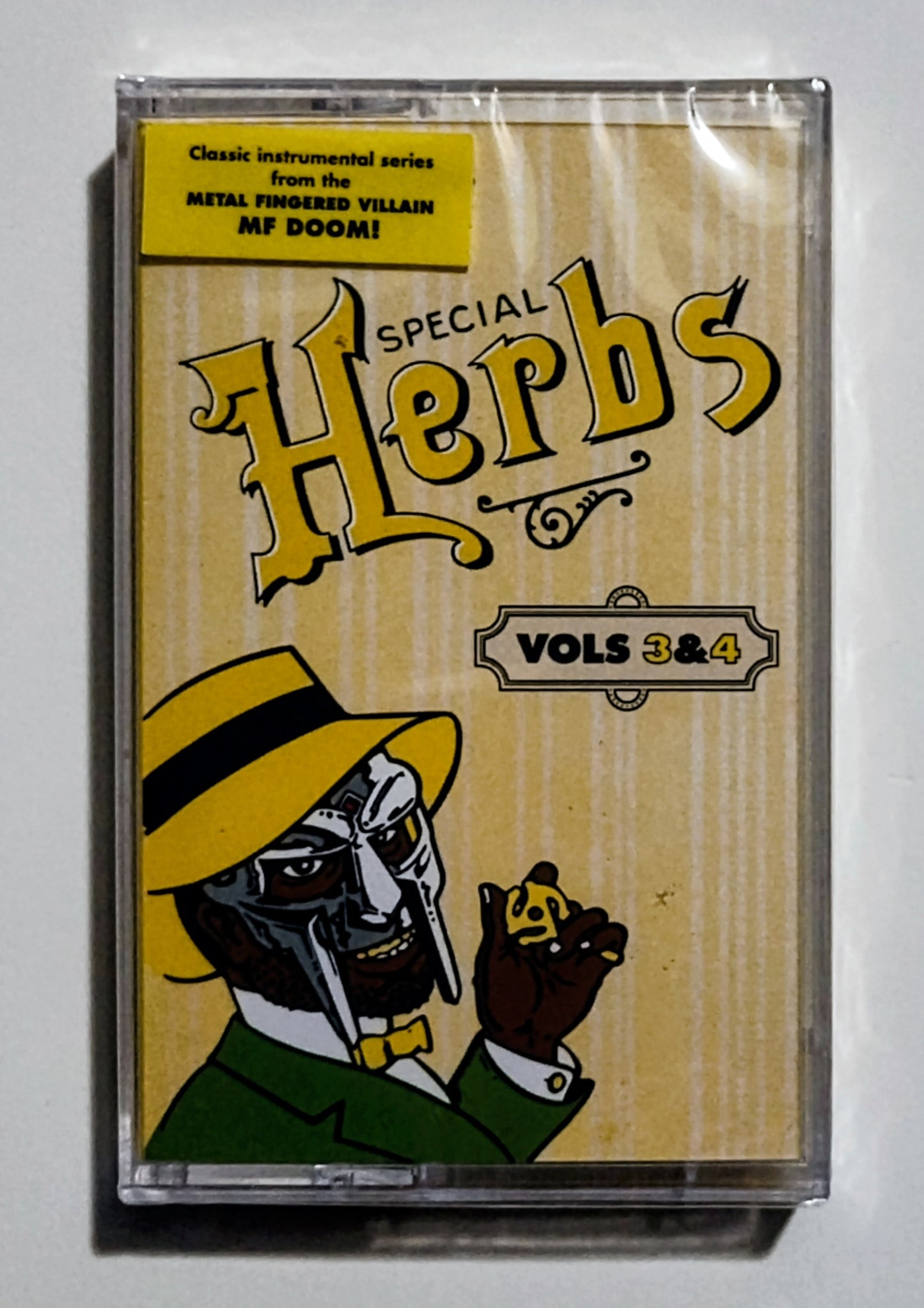 MF Doom as Metal Fingers - "Special Herbs (Instrumentals; 5-Tape Complete Set)" - CASSETTE TAPE M/M (All Sealed)
