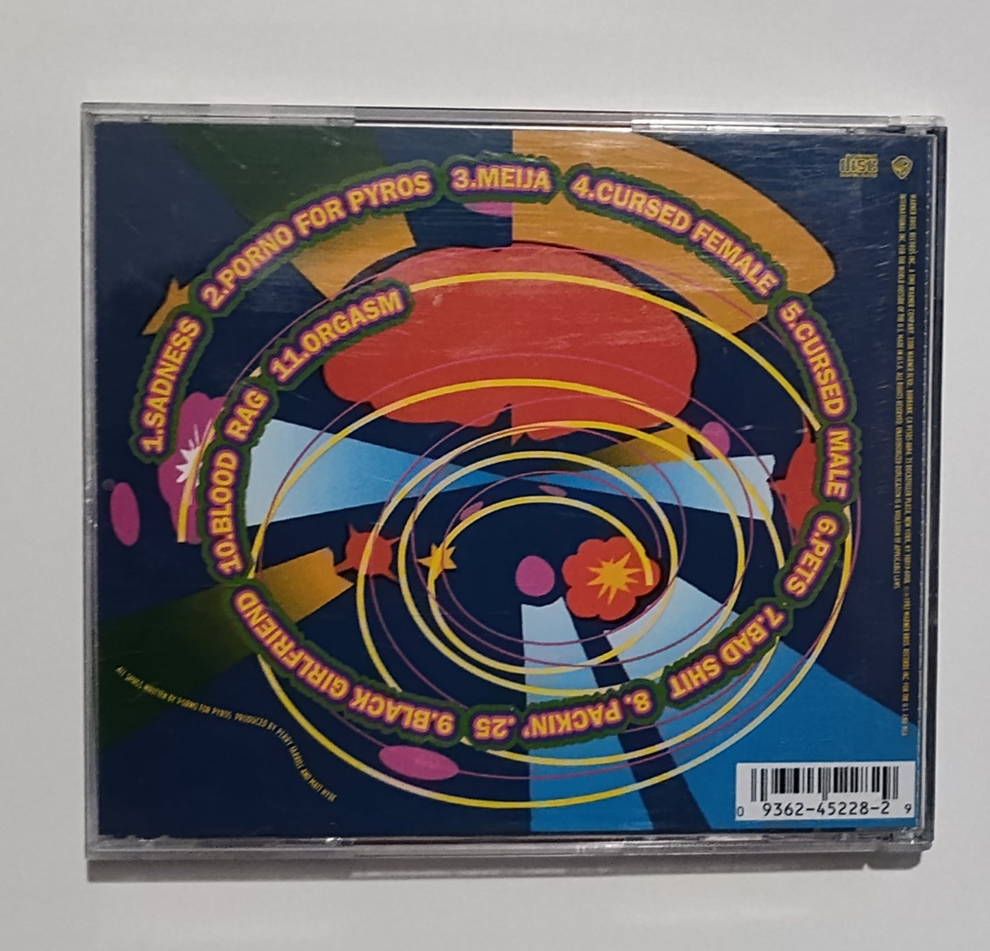 Porno For Pyros - "Porno For Pyros" - COMPACT DISC G+/VG