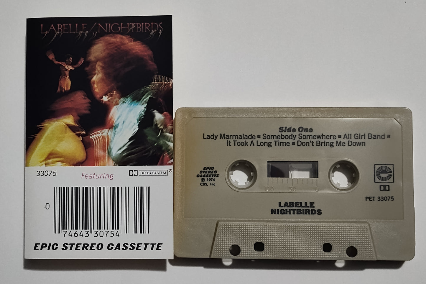 LaBelle - "Nightbirds" - CASSETTE TAPE VG+/VG+