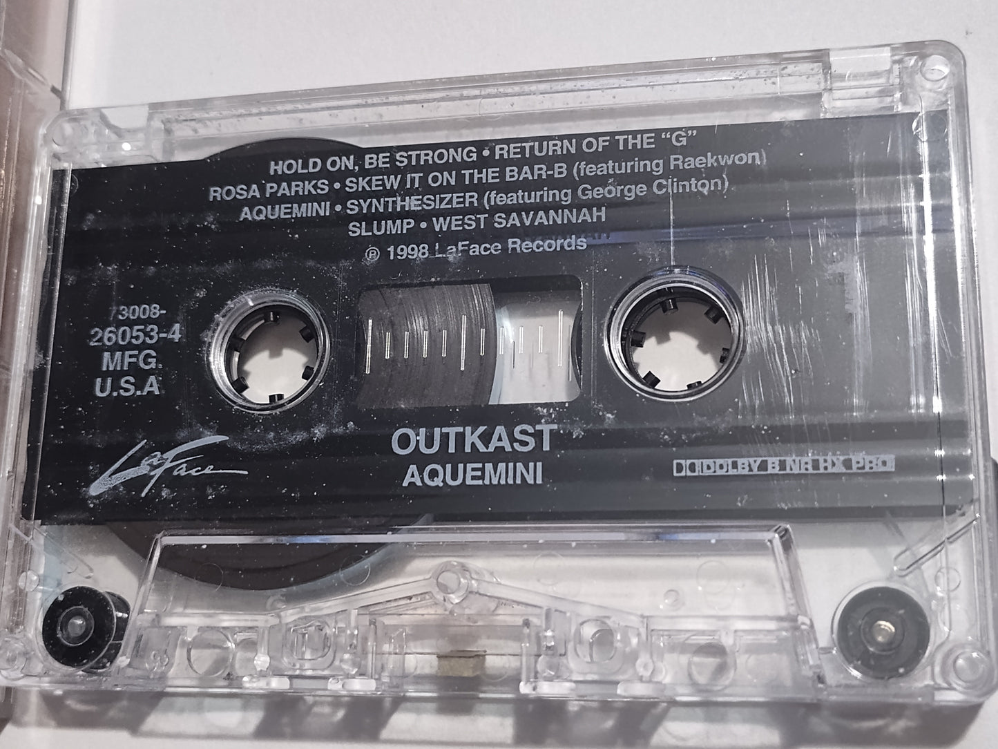 Outkast - "Aquemini" - CASSETTE TAPE (DOLBY HX PRO B NR) VG/FAIR* (See Notes/Photos)