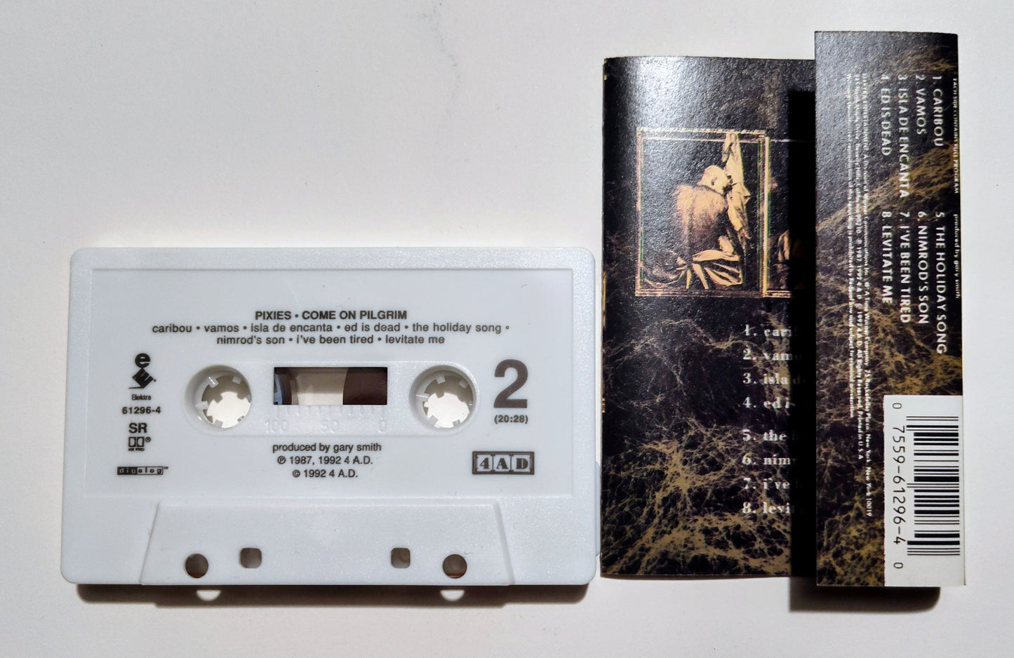 Pixies, The - "Come On Pilgrim" - CASSETTE TAPE (SR; DIGalog; DOLBY HX PRO) VG+/VG+