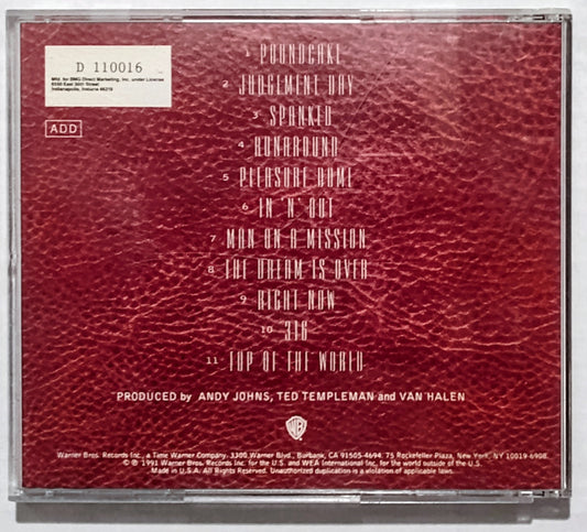 Van Halen - For Unlawful Carnal Knowledge - COMPACT DISC VG/VG