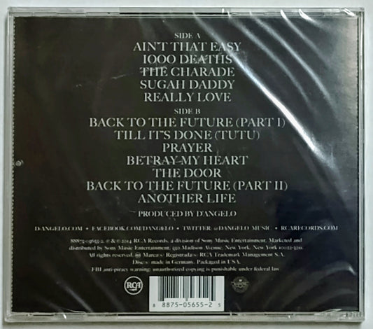 D'Angelo And The Vanguard - "Black Messiah" - COMPACT DISC NM/M (Sealed; cracked cover)