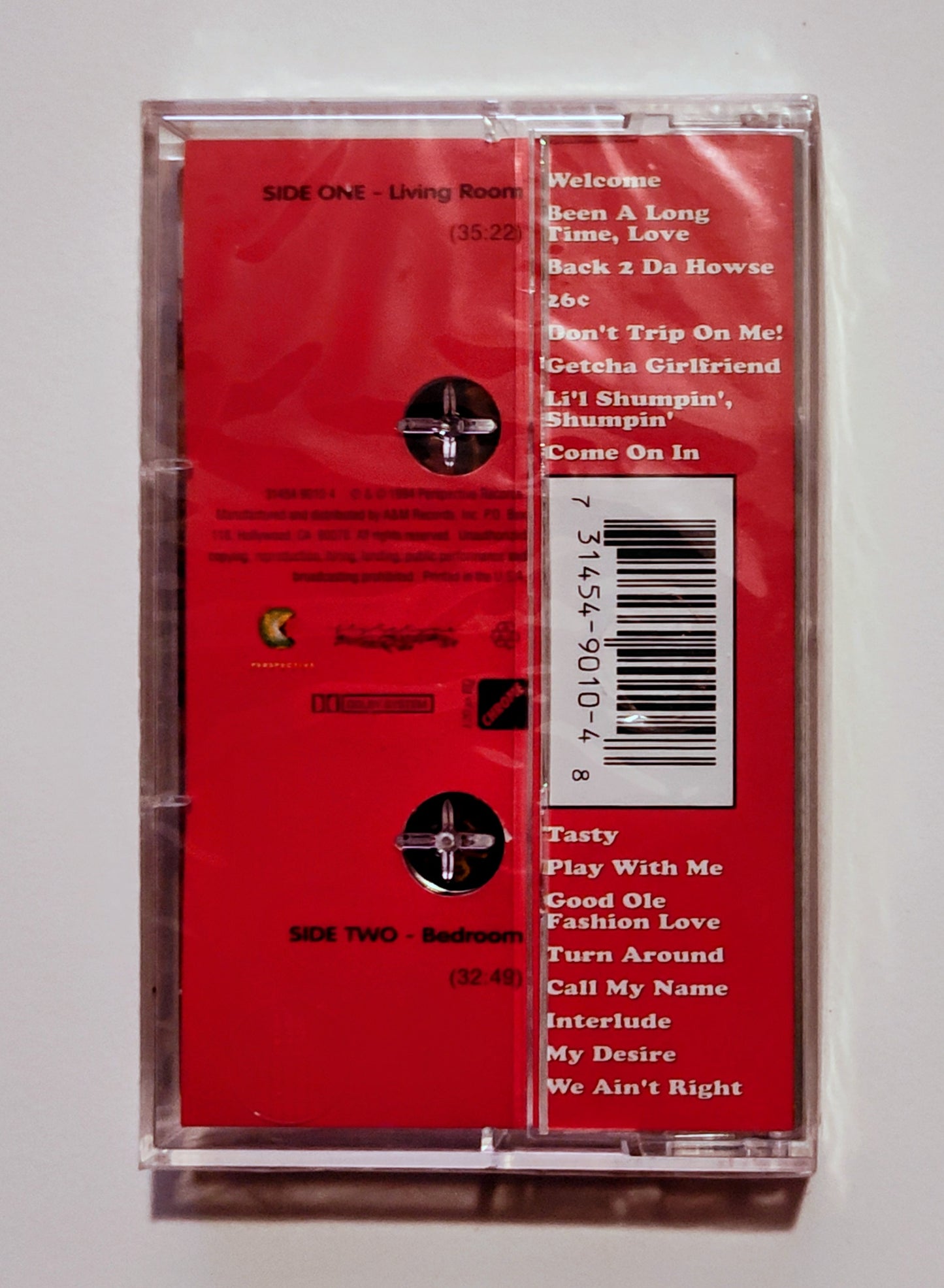 Lō-Key? - "Back 2 Da Howse" - CASSETTE TAPE (Chrome; DOLBY) M/M (Sealed)