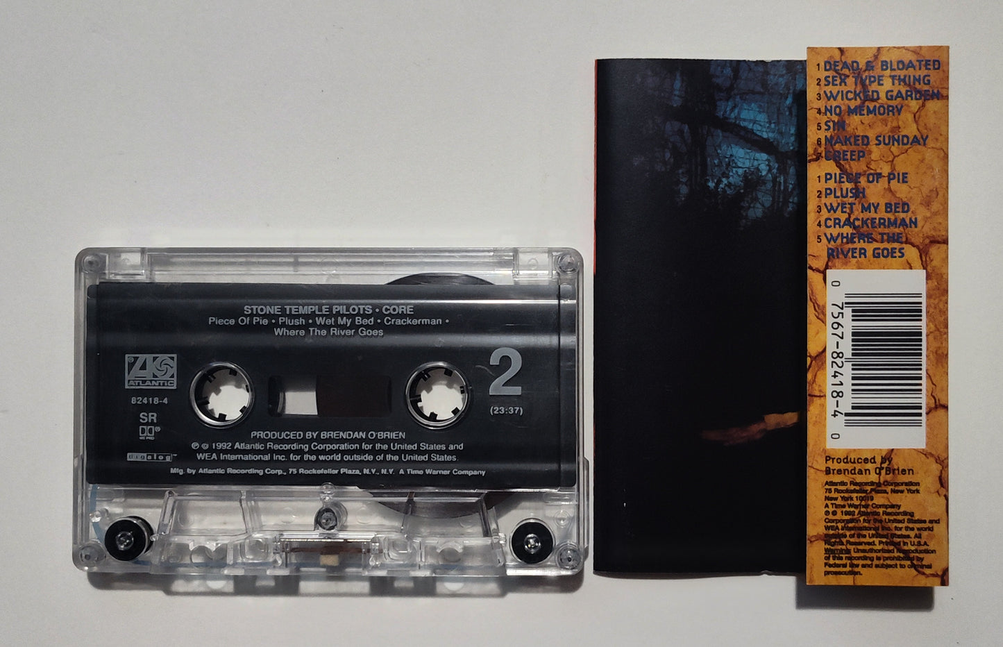 Stone Temple Pilots - "Core" - CASSETTE TAPE (SR; DIGalog; DOLBY HX PRO) VG/VG