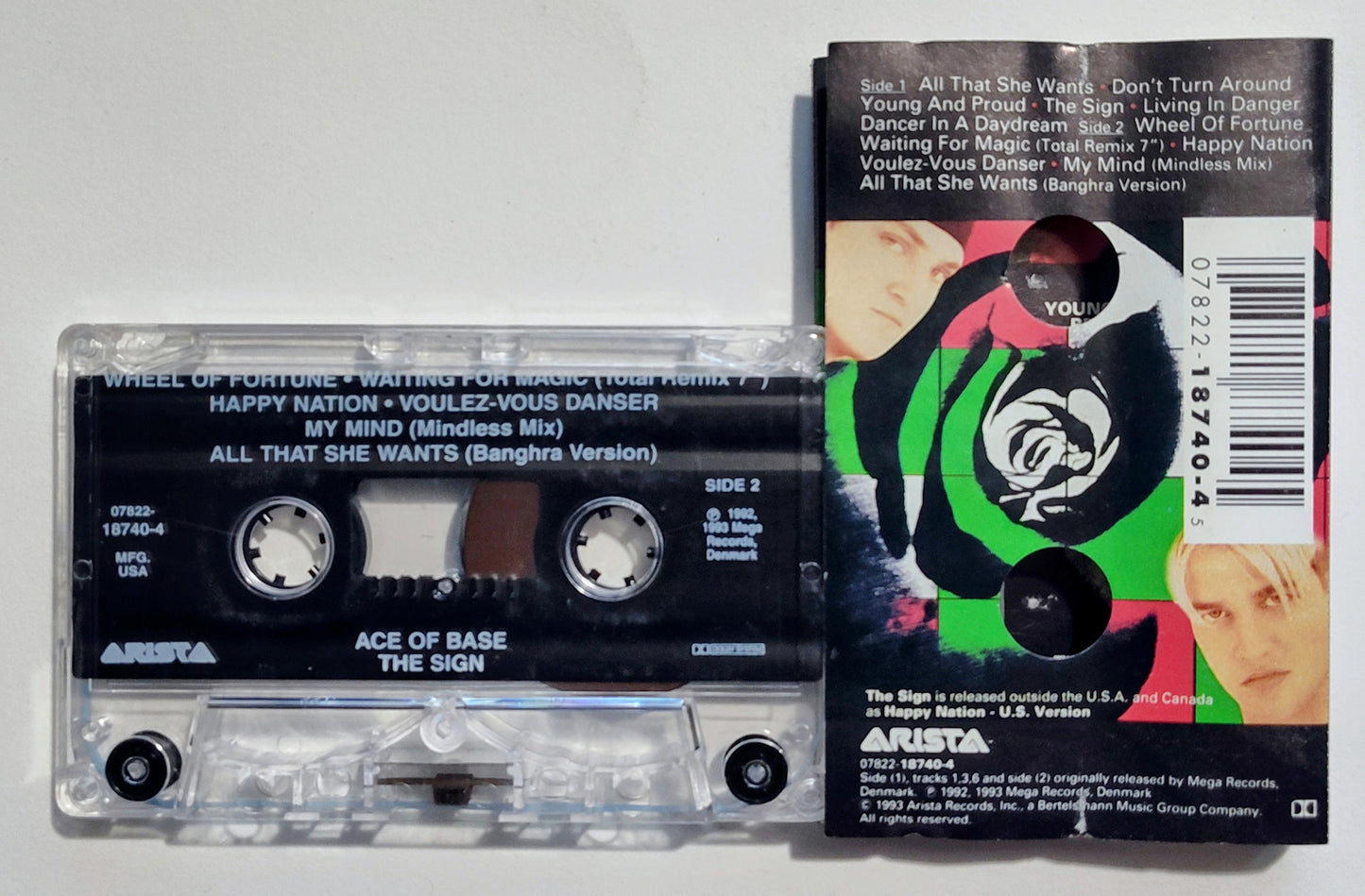 Ace Of Base - "The Sign" - CASSETTE TAPE (DOLBY) VG/VG