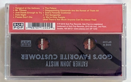 Father John Misty - “God’s Favorite Customer” - INDIE CASSETTE TAPE M/M (Sealed) *🌟*
