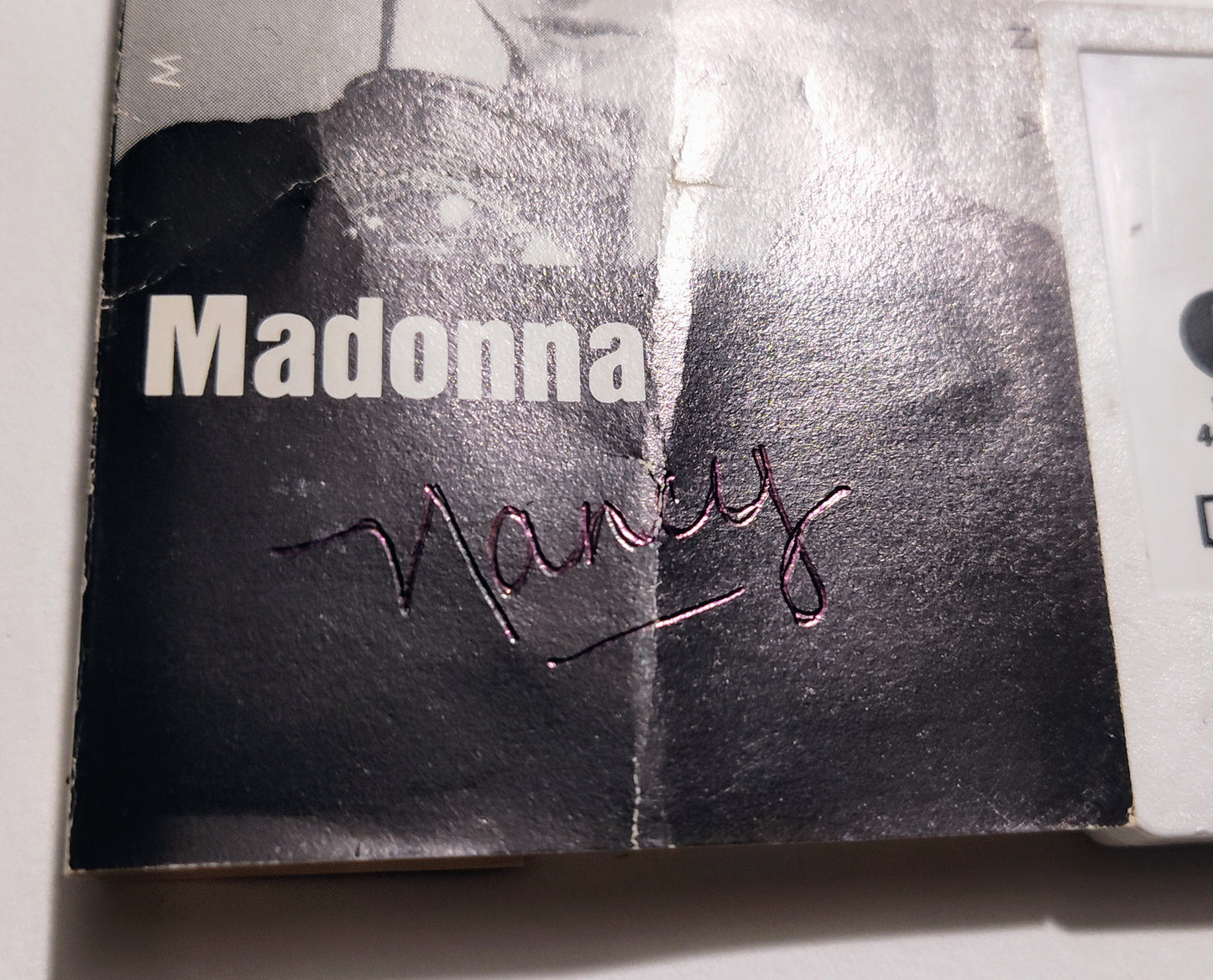 Madonna - "Madonna" - CASSETTE TAPE (SR; DOLBY) G/G+