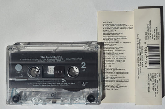 Cult, The - "Electric" - CASSETTE TAPE (AR HX PRO B NR) VG/VG