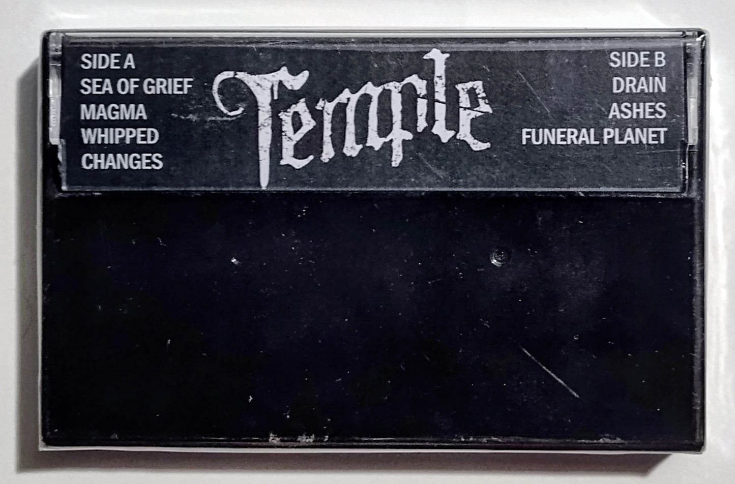 Temple - "Funeral Planet" - INDIE CASSETTE TAPE M/M (Sealed)