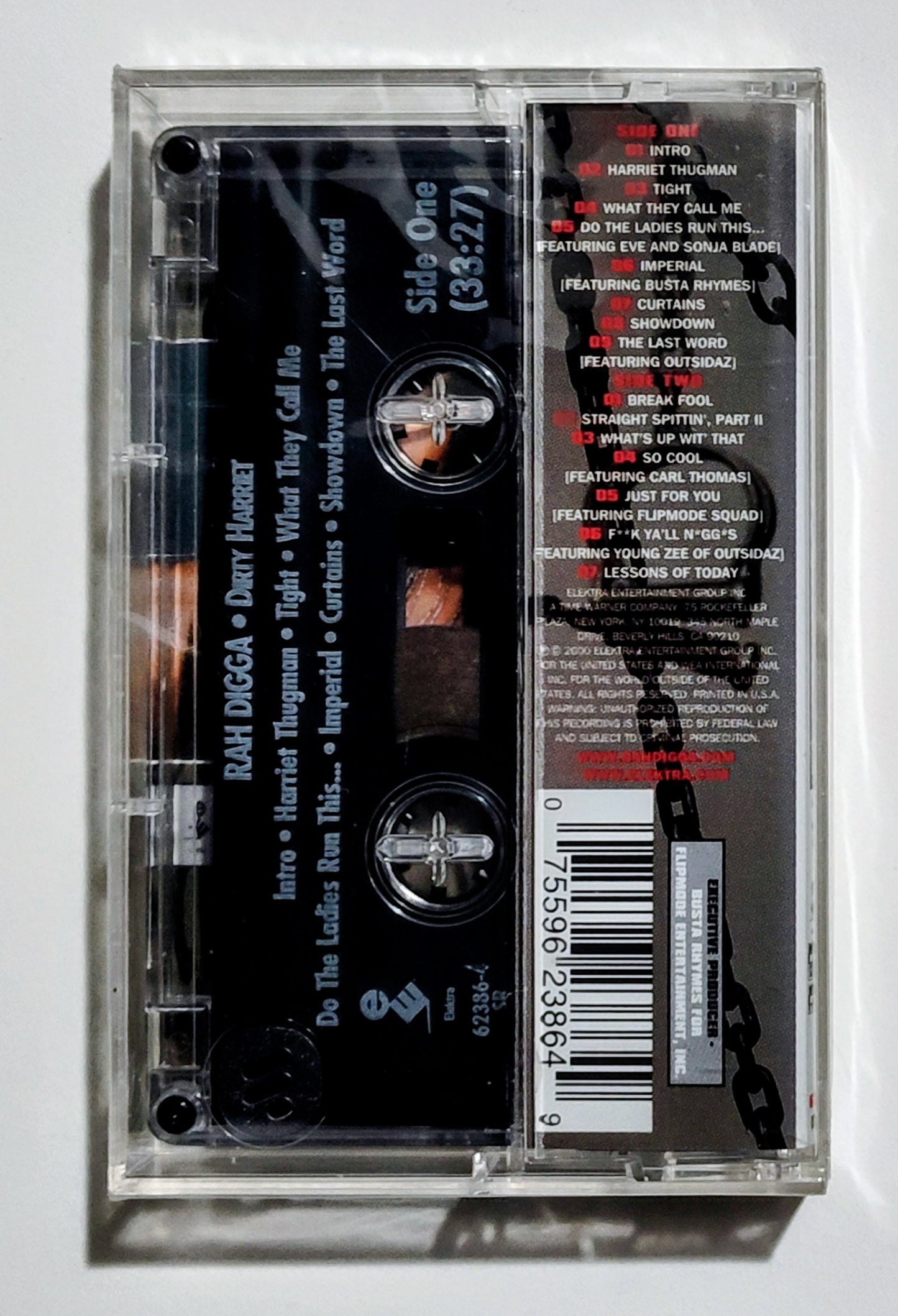Rah Digga - "Dirty Harriet (Produced by Busta Rhymes)" - CASSETTE TAPE M/M (Sealed)