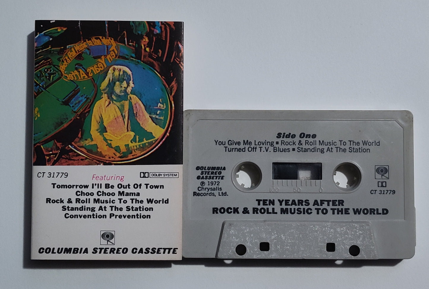 Ten Years After - "Rock & Roll Music To The World" - CASSETTE TAPE (Stereo) VG/VG