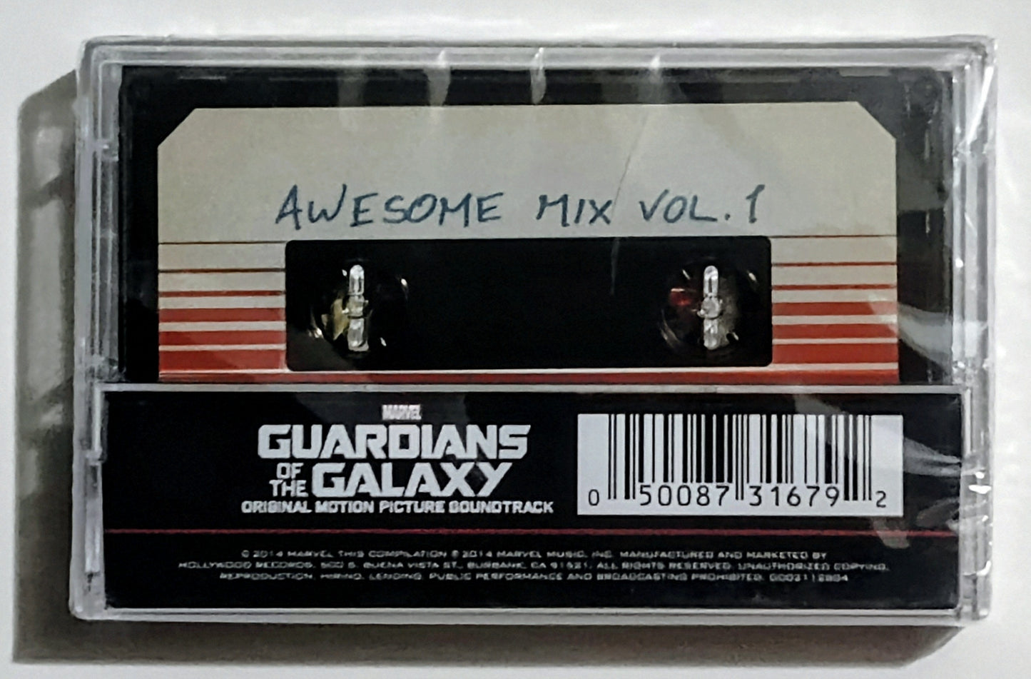 Various Artists - "Guardians Of The Galaxy Soundtrack: Awesome Mix Vol. 1" - CASSETTE TAPE M/M (Sealed)