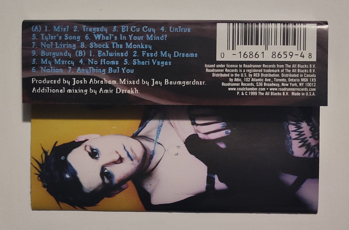 Coal Chamber - "Chamber Music" - CASSETTE TAPE VG+/VG+