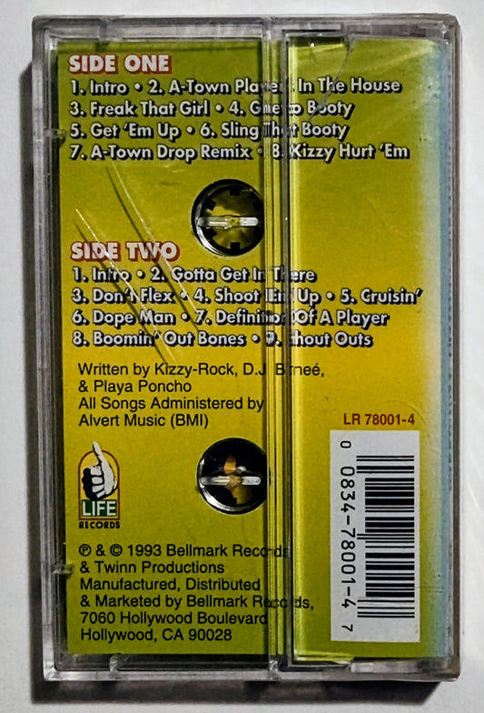 A-Town Players, The - "Playin' For Keeps" - CASSETTE TAPE NM/M (Sealed; cracks in back of case)