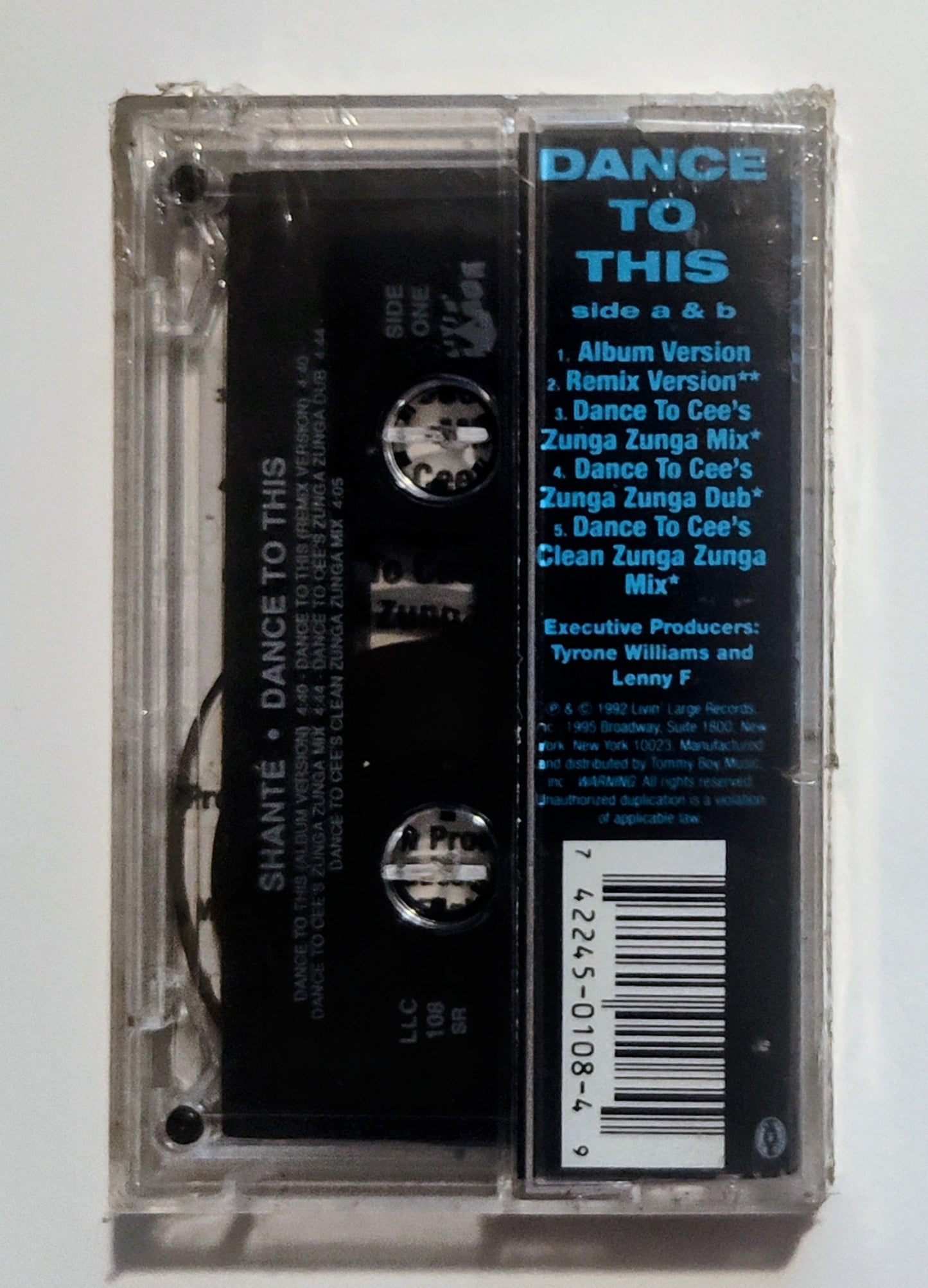 Shanté - "Dance To This" - CASSETTE TAPE (SR) M/M (Sealed)
