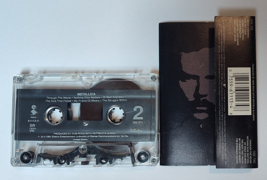 Metallica - "Metallica" - CASSETTE TAPE (SR; DIGalog; DOLBY HX PRO) VG/VG