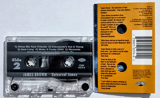 James Brown - “Universal James” - CASSETTE TAPE VG+/VG+