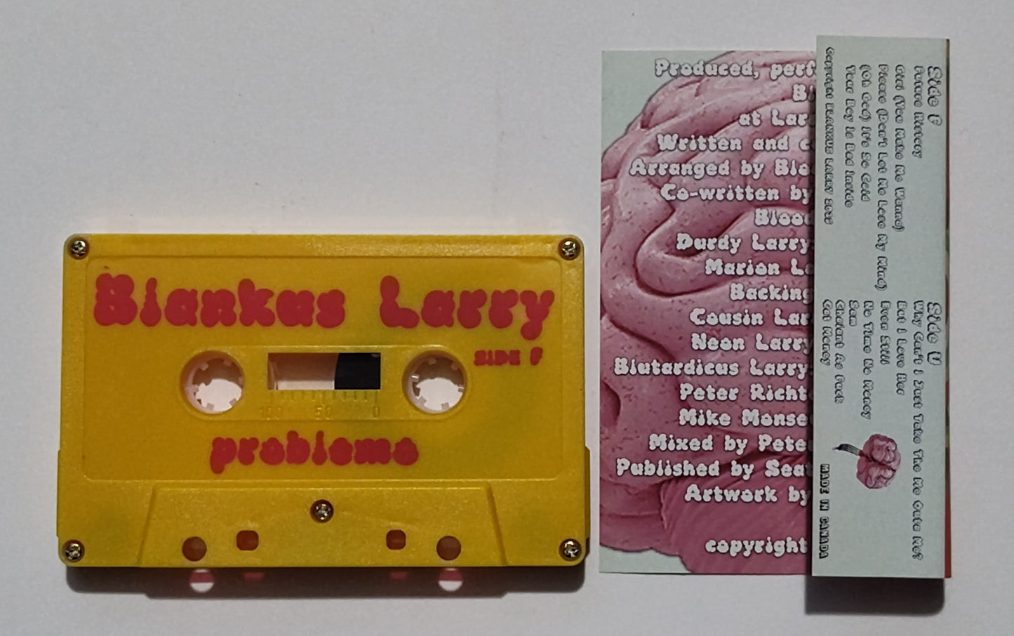 Blankus Larry - "Problemo!" - INDIE CASSETTE TAPE NM/NM