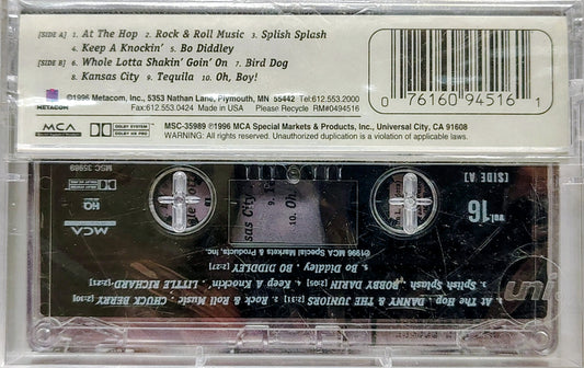 Various Artists - "Hoppin' & Boppin' 50's - The Ultimate Rock & Roll Collection Vol. 16" - CASSETTE TAPE M/M (Sealed)
