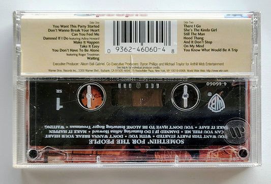 Somethin’ For The People (Eric Benet) - “Somethin’ For The People” - CASSETTE TAPE NM/M (Sealed; Tiny crack in case)