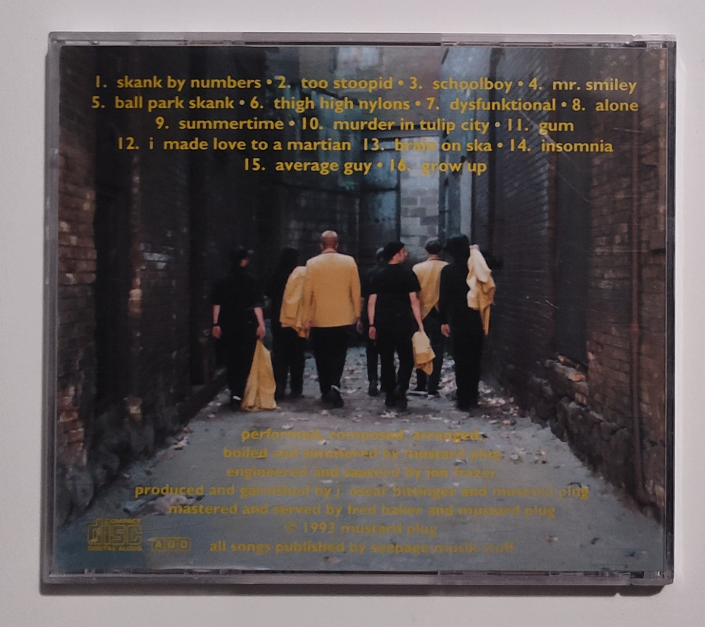 Mustard Plug - "Big Daddy Multitude" - COMPACT DISC G+/VG+ (Cut booklet)