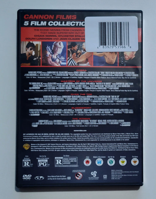 "Cannon Films' 5-Film Collection" - DVD