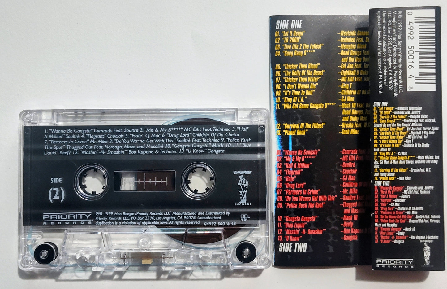Various Artists - "Thicker Than Water" - CASSETTE TAPE VG+/VG+