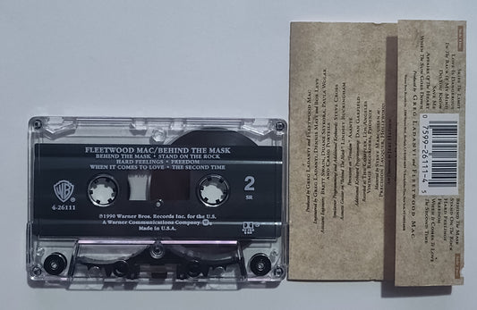 Fleetwood Mac - "Behind The Mask" - CASSETTE TAPE (SR; DOLBY HX PRO B NR) VG/VG+