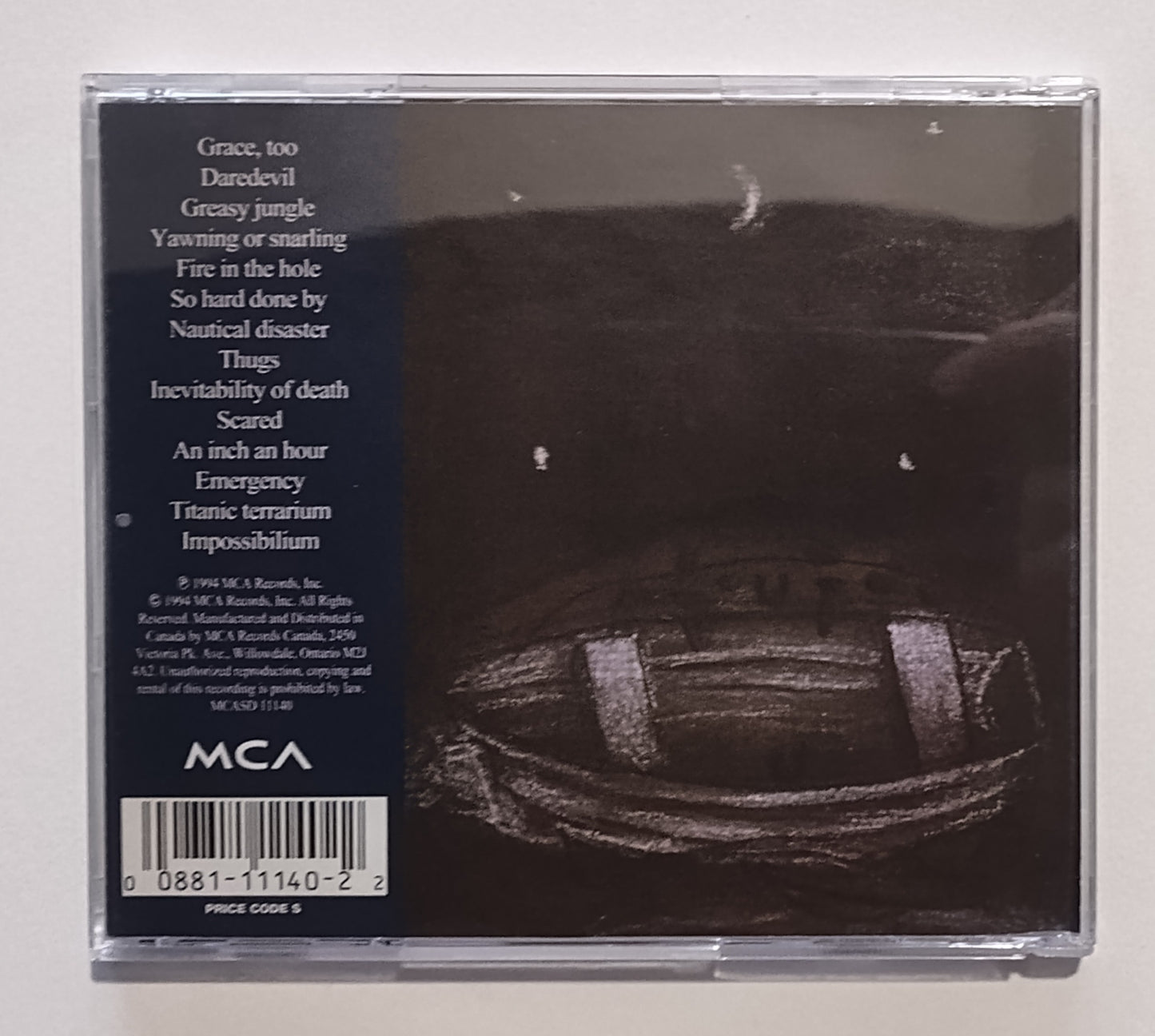 Tragically Hip, The - "Day For Night" - COMPACT DISC VG/G