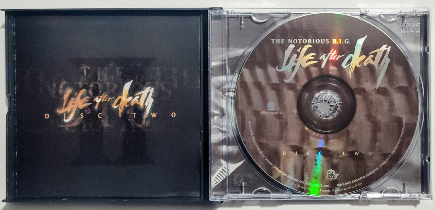 Notorious B.I.G. - "Life After Death" - COMPACT DISC (2x) VG+/VG+