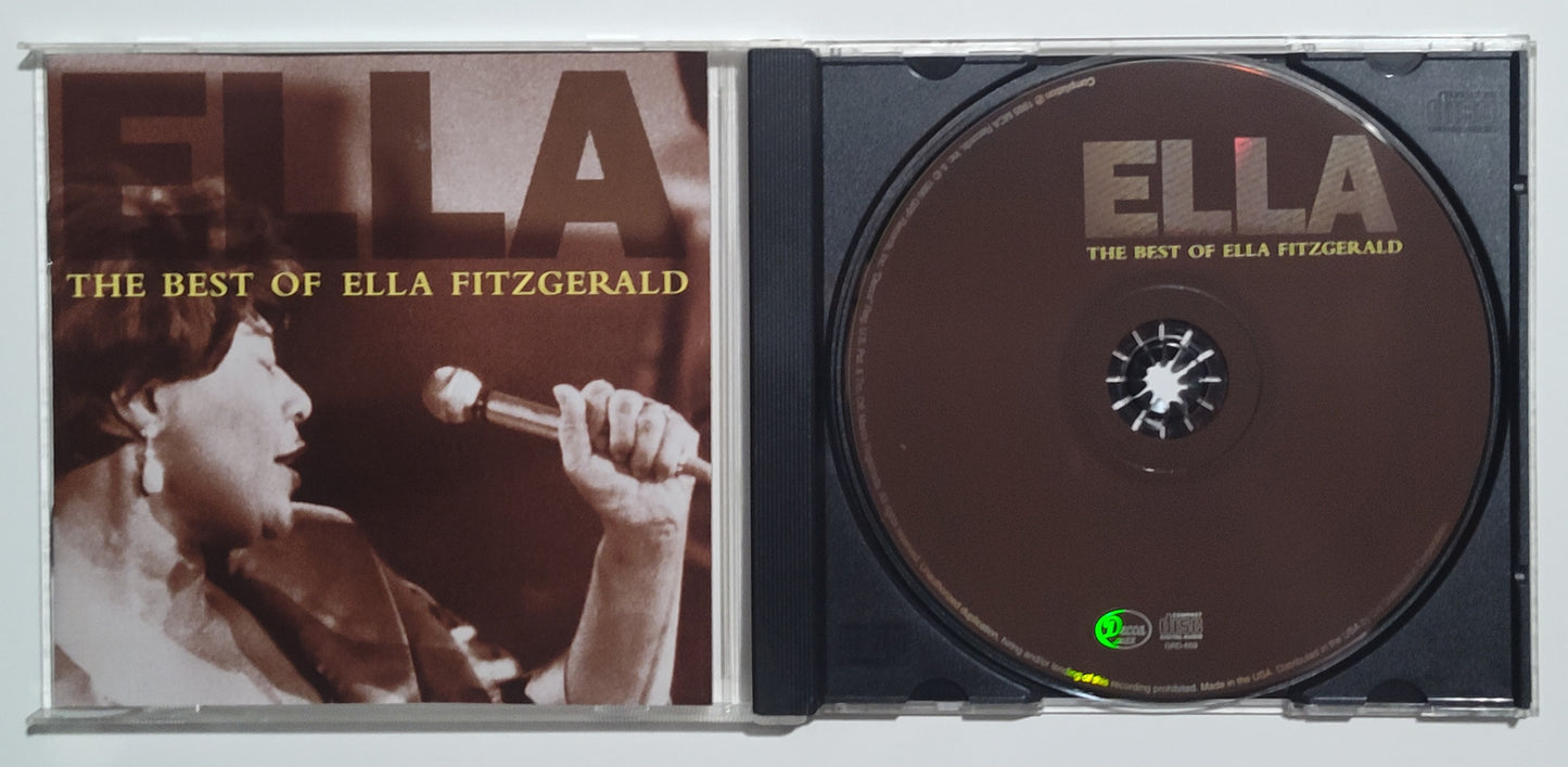Ella Fitzgerald - "The Best Of Ella Fitzgerald" - COMPACT DISC VG/VG