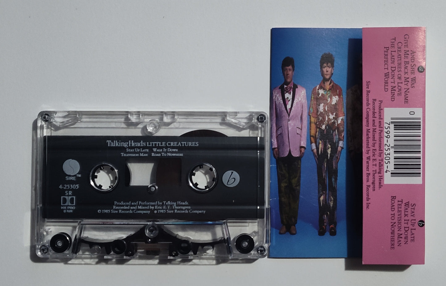 Talking Heads - "Little Creatures" - CASSETTE TAPE VG+/VG+
