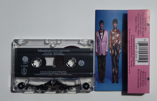 Talking Heads - "Little Creatures" - CASSETTE TAPE VG+/VG+