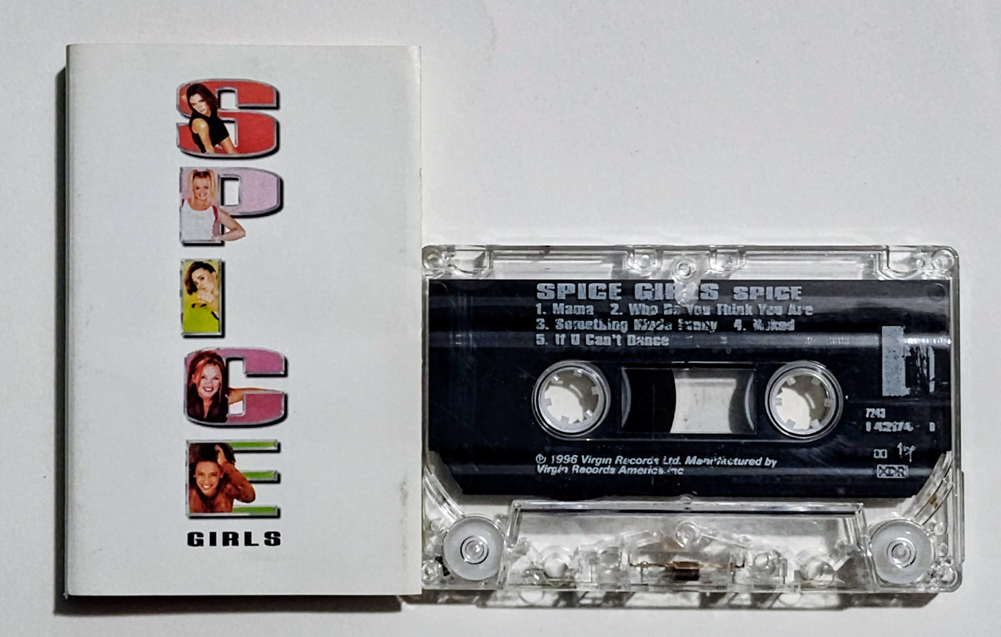 Spice Girls - "Spice" - CASSETTE TAPE (XDR; DOLBY) G+/G+