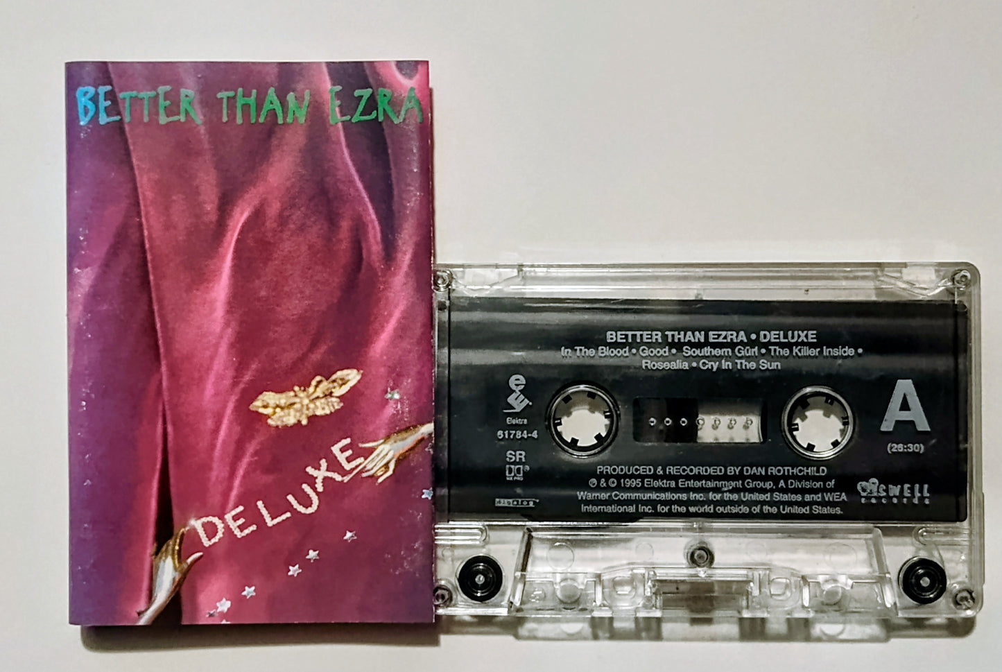 Better Than Ezra - "Deluxe" - CASSETTE TAPE (SR; DIGalog; DOLBY HX PRO) G+/VG+