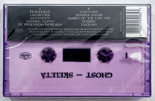 Ghost - "Skeletá" - INDIE CASSETTE TAPE M/M (Sealed)