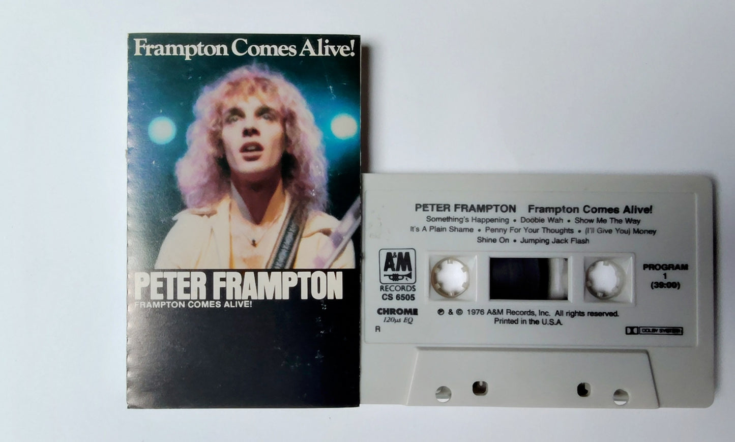 Peter Frampton - "Frampton Comes Alive" - CASSETTE TAPE (DOLBY) VG+/VG+