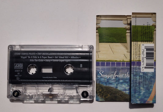Stone Temple Pilots - "Tiny Music...Songs From The Vatican Gift Shop" - CASSETTE TAPE (SR; DIGalog; DOLBY HX PRO B NR) VG+/VG+