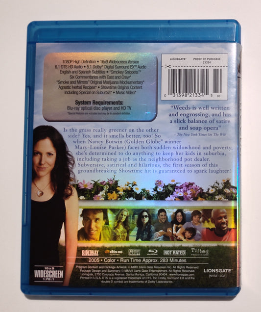 Weeds: Season One - BLU-RAY VG+/VG+