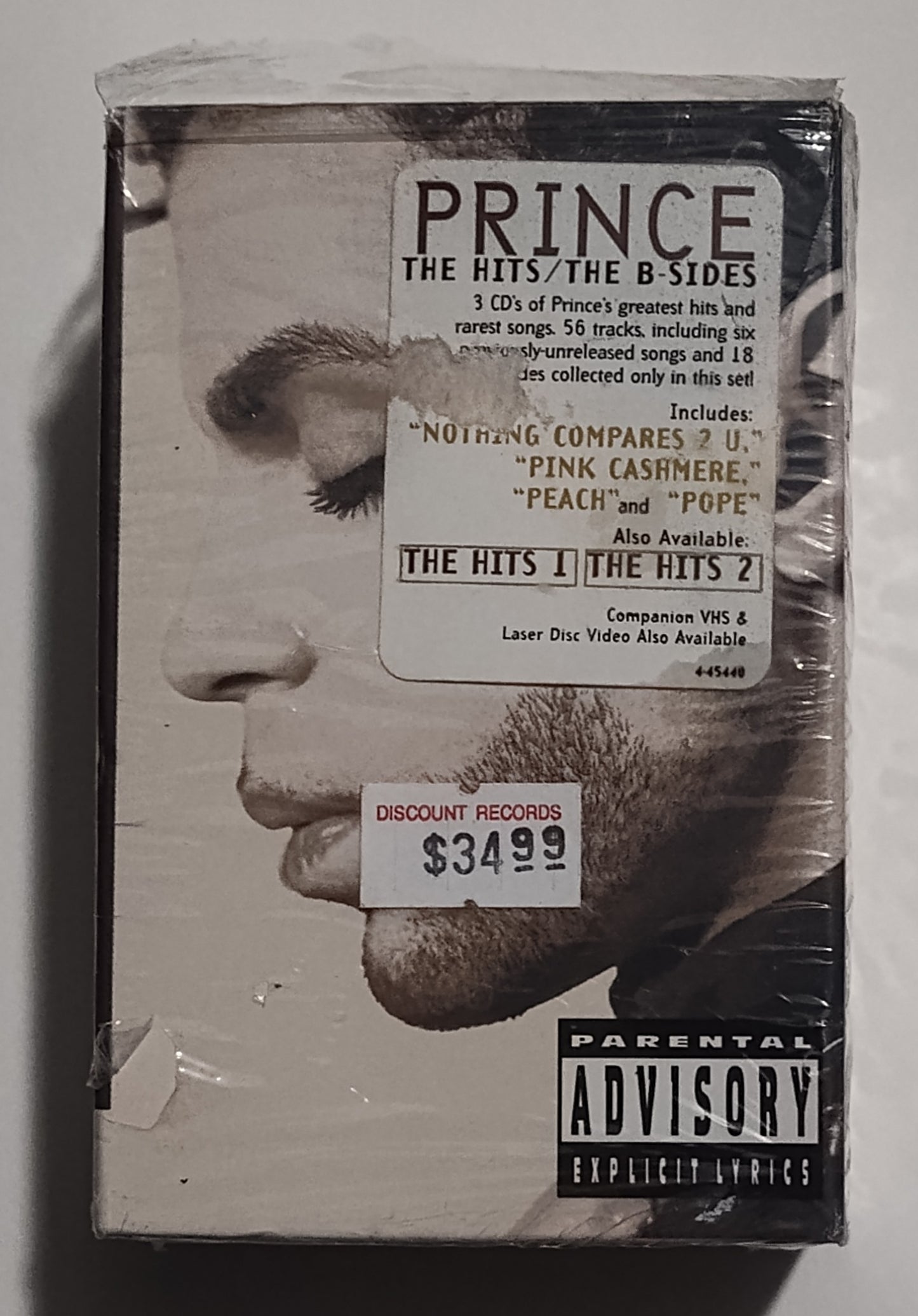 Prince - "The Hits And B-Sides" - CASSETTE TAPE (3-Tape Set) NM/NM (With slipcase)