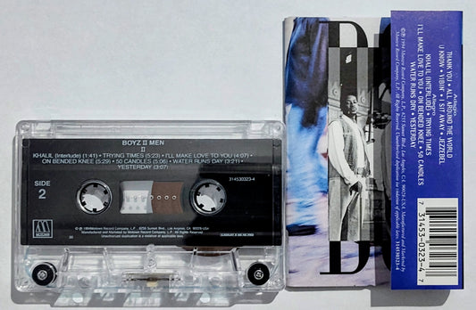 Boyz II Men - “II” - CASSETTE TAPE VG+/VG+
