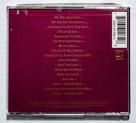 Queen - "Greatest Hits" - COMPACT DISC NM/NM