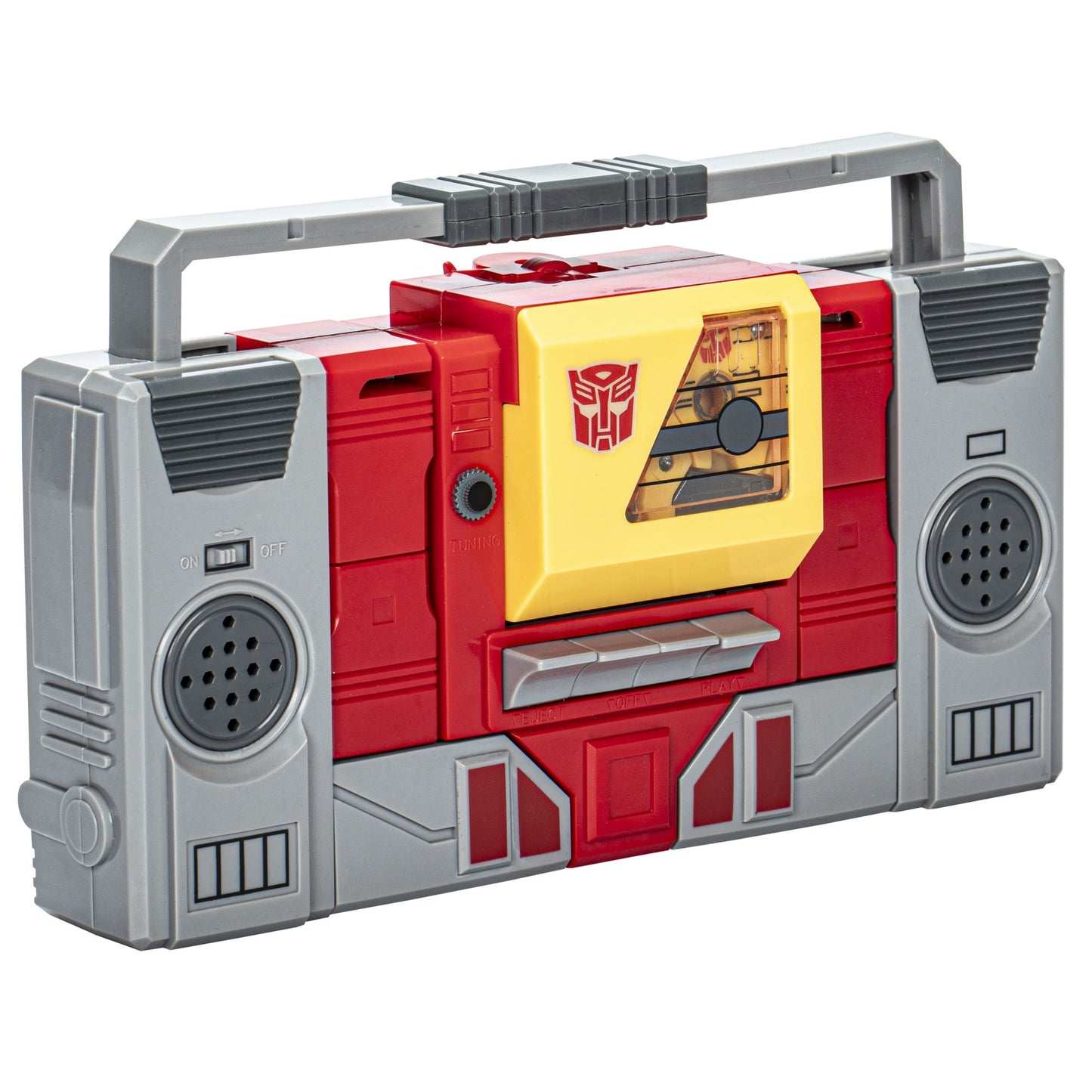 Transformers 40 Year Anniversary Collection: Autobot Blaster (Boombox) + Steeljaw (Cassette Tape) NM/M (Sealed/new/slight shelf wear)