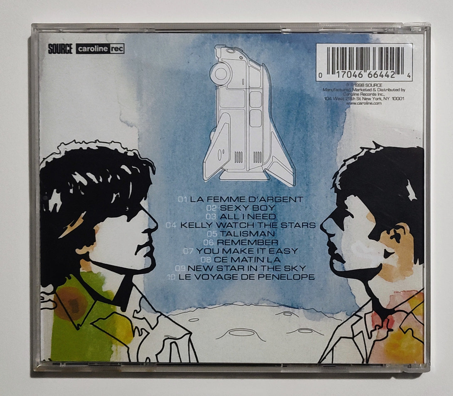 Air - "Moon Safari" - INDIE COMPACT DISC VG+/VG+