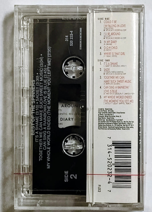 Spinners, The - “The Very Best Of” - CASSETTE TAPE M/M (Sealed)