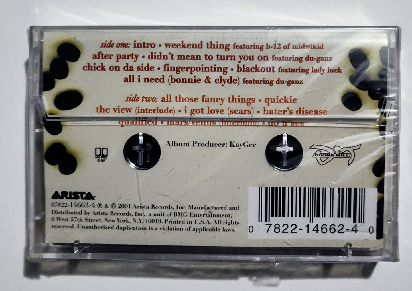 Koffee Brown - "Mars/Venus" - CASSETTE TAPE (DOLBY HX PRO B NR) NM/M (Sealed; tiny tear in seal)